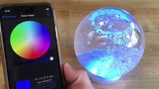 Bluetooth Snow Globe control walk-through @adafruit @johnedgarpark #adafruit