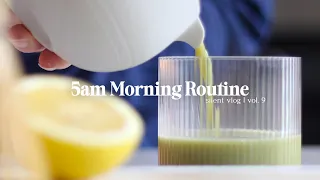 5am Morning Routine | Productive habits for a well-balanced life