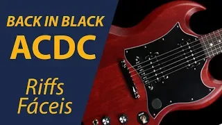 Riffs Fáceis para Guitarra | Back in Black | ACDC