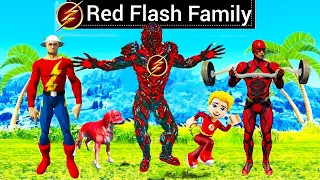 Adopted By THE STRONGEST RED FLASH FAMILY in GTA 5 (GTA 5 MODS)