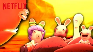 The Rabbids Explosive Alien Intro 👽 Rabbids Invasion Special: Mission to Mars | Netflix After School