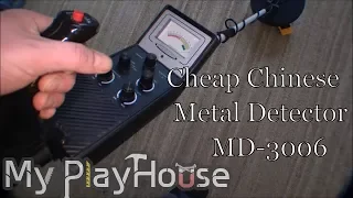 Playing with cheap Chinese metal detector MD-3006 - 115