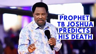 Did TB Joshua Know He Was Going to Die.... Did He predict His Death in his 58th birthday message?