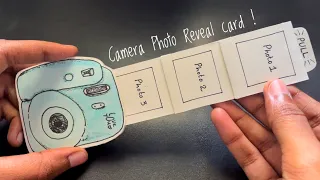 DIY Camera Photo Card | Pull up Card! | Aesthetic Photo Card | Art Beats