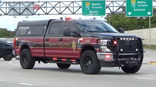 Broward County Sheriffs Fire Rescue Battalion Chief 17 Responding