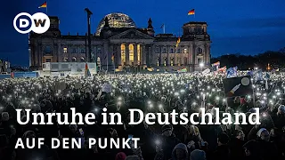 Unruhe in Deutschland: Was bringen Demos gegen Rechtsextremisten? | Auf den Punkt