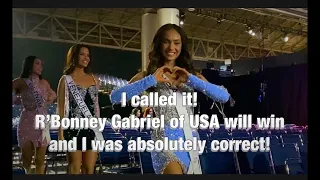 Miss Universe 2022: What You Didn’t  See On TV : R’Bonney Gabriel Win I called it !