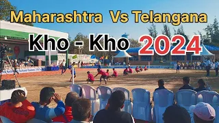 67 th National school 🏫 Game kho-kho 2023-2024  Under 14 BOYS ( Maharashtra Vs Telangana )Jharkhand