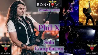 Bon Jovi (Phil X) Solos Compilation - at Wembley 2019