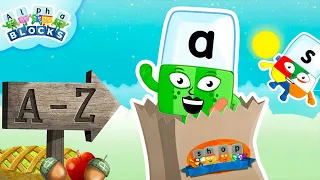 Autumn in Alphaland 🍂 | Learn to Spell and Read for Kids | Alphablocks