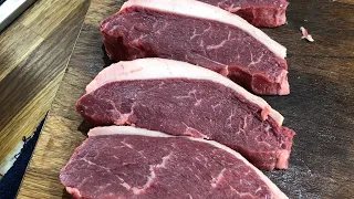 How to butcher a whole rump steak | amateur home butchery