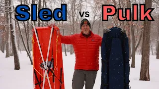 Pulk vs Sled