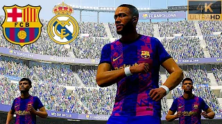 🔥eFootball 2022 - Barcelona vs Real Madrid | ULTRA GRAPHICS - Realistic Gameplay V1.0