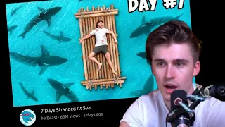Ludwig Reacts to MrBeast: 7 Days Stranded At Sea