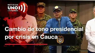 Cambio de tono en lenguaje presidencial: advertencia al clan del Golfo por ataques a civiles