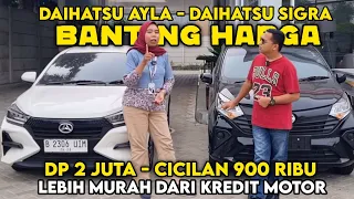 MURAH CICILAN DI BAWAH 1 JUTA ‼️ DAIHATSU SIGRA - AYLA 2024 LEBIH MURAH DARI MOTOR