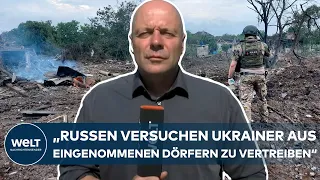 UKRAINE-KRIEG: „Heftige Kämpfe, die Russen sind zum Gegenangriff übergegangen“