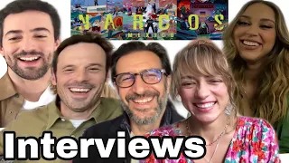 NARCOS: MEXICO SEASON 3 CAST INTERVIEWS: on final season of Netflix hit, BAD BUNNY debut & more!