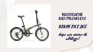 Review of the BTWIN TILT 900 decathlon folding bike.