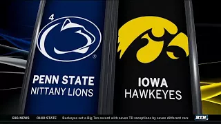 Penn State at Iowa - Football Highlights