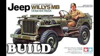 TAMIYA Jeep Willy MB 1/35 SCALE - BUILD