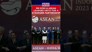 PM Modi And ASEAN Leaders Pose For A Photograph At 20th ASEAN-India Summit #shorts