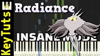 Radiance from Hollow Knight - Insane Mode [Piano Tutorial] (Synthesia)