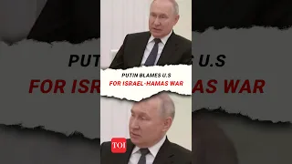 Israel-Gaza conflict: It shows “failure” of Washington’s Middle East policy, says Vladimir Putin