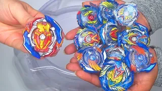 UNION ACHILLES vs ALL VALKYRIE VALTRYEK BEYS | Beyblade Burst GT ベイブレードバーストガチンコ