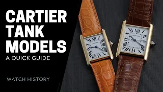 Cartier Tank Watch Models Buying Guide | SwissWatchExpo