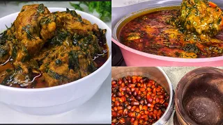 HOW TO COOK OFE AKWU STEW| BEST BANGA STEW RECIPE #nigerianstew #emjayscorner #ofeakwu