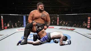 UFC4 | Dooho Choi vs Bronson Reed (EA Sports UFC 4) wwe mma