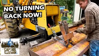 Welding a Skid Steer Quick Attach for My Backhoe - Will it Work?