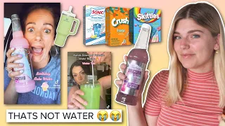 Watertok, beverage girlies, & food politics | Internet Analysis