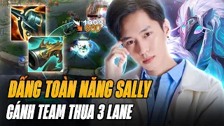 ĐẤNG TOÀN NĂNG SALLY KINDRED FARM ĐỒNG NGUYÊN ẤN CỰC ÁC GÁNH TEAM THUA 3 LANE LẬT KÈO MÃN NHÃN