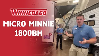 2023 Winnebago Micro Minnie 1800BH - Walkthrough