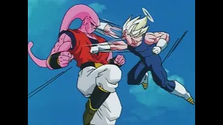 Goku and Vegeta Vs Super Boo (Japanese)