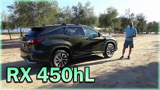 2020 Lexus RX 450hL Hybrid Review - 3 Rows, 29 MPG, and AWD!