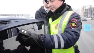 Госавтоинспекция Казани устроила облаву на тонированные автомобили