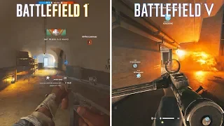 Battlefield 1 vs Battlefield 5 - Direct Graphics Comparison - What looks best?