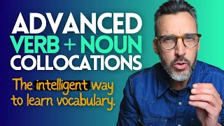 10 EXTREMELY USEFUL VERB + NOUN COLLOCATIONS - ADVANCED ENGLISH VOCABULARY C1/C2