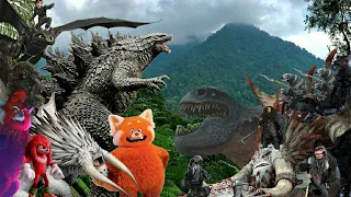 Team Godzilla vs Team Drago Bludvist