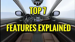 TOP 7 INTERIOR SUV FEATURES EXPLAINED - Toyota Highlander 2017 / 2018