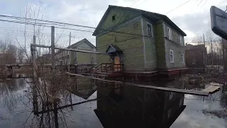 Наводнение на Гидролизном. 01.05.2022