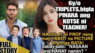 6Y/O TRIPLETS,BIGLA PINARA ANG KOTSE NI TEACHER! SABAY SABI: NASAAN ANG NANAY NAMIN?