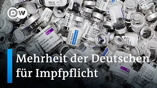 COVID-19: Mehrheit der Deutschen für Impfpflicht | DW Nachrichten