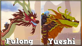 Dragon Adventures Yueshi vs Fulong Comparison - Roblox