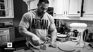 Mass Building Protein Pancake Prep with Evan 'Ox' Centopani