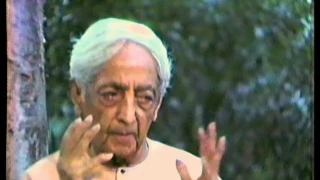 J. Krishnamurti - Madras (Chennai) 1983/84 - Public Talk 3 - To live means also to end