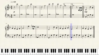 Once Upon a Time & Good Night (Undertale) - [Piano Sheet Music]